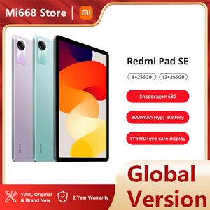 Tablet PC Xiaomi Redmi Pad SE tablet 11 Inches 128GB 256GB FHD 90Hz Display Snapdragon 680 Mobile Platform 8000mAh Battery Global Version