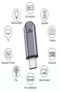 Micro USB Typec Arayüzü Kablosuz Kızılötesi Uzaktan Kumanda Adaptörü Akıllı Uygulama Kontrolü Android Telefon Verici