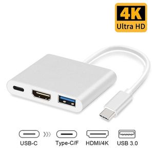 USB 3.1 Type-c к HDMI USB 3.0 Type C Адаптерный кабель Кабель для передачи данных Адаптер с пакетом OPP