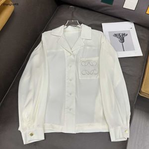 Novas blusas para mulheres designer cardigans elegante geométrico bordado manga longa senhoras camisas blusa confortável roupas femininas