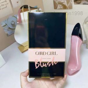 2023 Парфюмированные ароматы для женщин 80 мл Blush Good Girl Eau De Parfum Стойкий запах EDP Woman Lady Perfumes Spray Cologne Выберите Быструю доставку Лучшее качество O2WF