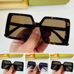 Moda tendência designer óculos de sol grandes quadrados elegantes mulheres óculos de sol à prova de lentes claras quadro com caixa de caso pano de limpeza 4024 óculos de placa vintage