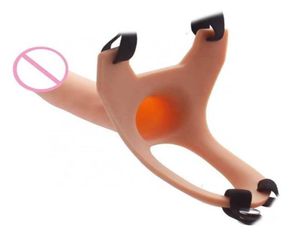 Секс-игрушка-массажер, прямые игрушки для взрослых, мужские страпоны, полый фаллоимитатор на продажу4749478