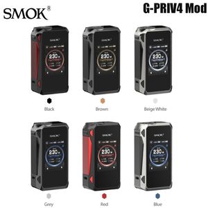 Оригинальный SMOK G-PRIV 4 Mod 230 Вт Box MOD Vape Type-C подходит для TFV18 Mini Tank Dual 18650 Электронная сигарета G PRIV 4 Испаритель