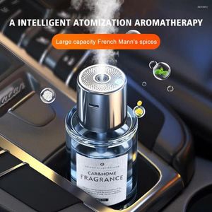 Araç hava spreyi elektrikli otomatik difüzör aroma kokusu sis parfüm aksesuarları nemlendirici aromaterapi v e0w2