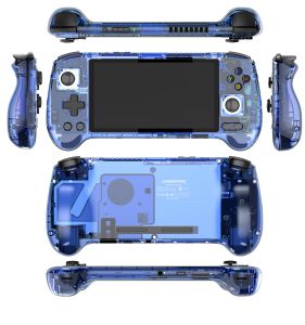 Портативная игровая консоль ANBERNIC RG556 в стиле ретро, система Android 13, 5,48-дюймовый AMOLED-экран, видеоплеер T820, встроенный вентилятор с триггером зала