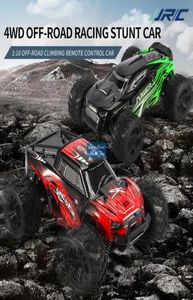 JJRC Q122 24G Uzaktan Kumanda Tırmanma Yol Arabası Çocuk Oyuncak 4WD 116 Büyük Lastik Kamyonu Yüksek Hız 36 KMH Fourwheel Suspens6322146