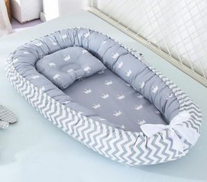 8853cm Yastık Taşınabilir Beşik Yatak Yatağı ile Bebek Yatağı Yeni doğan bebek yatağı için Bassinet Tampon için Bassinet Tampon LJ2003208546