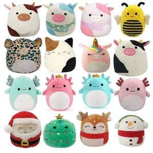 Peluş 20cm Axolotl Oyuncak 44 Stiller Kawaii inekler Dinozor Kurbağa Dolgulu Hayvanlar Peluş Bebek Oyuncak Yumuşak Yastık Çocuk Hediyesi IE S