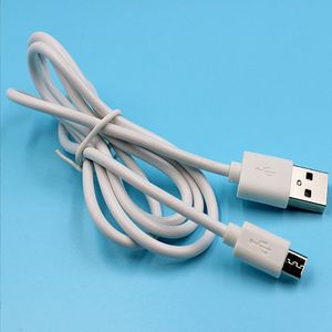 Fabrik Großhandel weißes Hochgeschwindigkeits-USB-Kabel USB-Datenkabel 2A 3A Micro V8 Typ C Schnellladung und Datensynchronisierung Opp-Beutel unabhängige Verpackung DHL-freie Lieferung