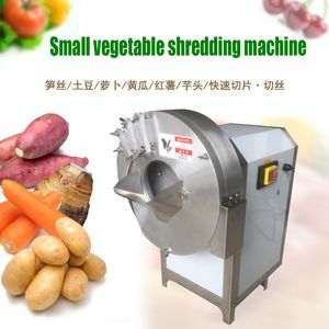 Sebze Kesme Makinesi Ticari Tatlı Patates Zencefil Haftası Elektrikli Dilimleyici Patates Parçalanma Makinesi Doğrulamalı Turp Dilimer
