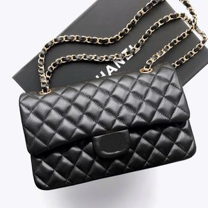 Borse da design borsetto borsetto borse in pelle autentica da donna Luxurys borse da catena a traversa con filatura femminile