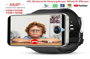 DM100 4G LTE Akıllı İzleme Telefonu Android 71 3GB 32GB 5MP MT6739 2700MAH Bluetooth Moda Akıllı Smartwatch Erkekler PK AEKU I5 Plus DM99446280