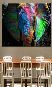 Африканский слон, животное, пейзаж, картина маслом на холсте, поп-арт, постер и принт, абстрактное искусство, настенная картина для декора гостиной4244690