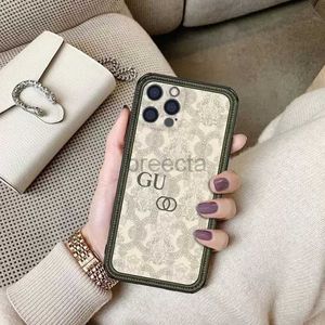 Cep Telefon Kılıfları İPhone Case Tasarımcı Mobil Kılıflar Avrupa Amerikan Moda 13 Pro Max 12 11 Her Şey Dahil X XS XR Lüks 8P/7P Şok geçirmez Kabuk 240304