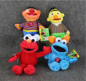 23cm Susam Sokağı Elmo Kurabiye Ernie Bert Doldurulmuş Peluş Bebek Çocuklar İçin Yumuşak Oyuncaklar 6012529