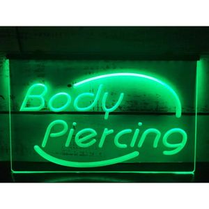 Gövde piercing dövme dükkanı ekran led neon tabela-3d oyma duvar sanatı homeroombedroomoficefarmhouse dekor 240223