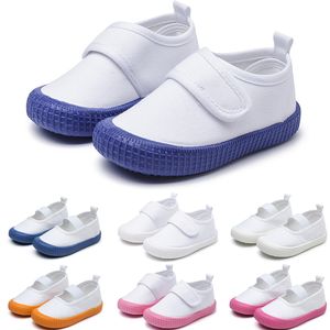 Bahar Çocuk Tuval Koşu Ayakkabı Boy Spor ayakkabılar Sonbahar Moda Çocuklar Günlük Kızlar Düz Spor Boyutu 21-30 GAI-10