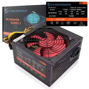 Fonte de alimentação para computador, 220v, não funciona em 110v, 500w, 600w, 700w, 800w, atx, pc, fontes para computador desktop 240307