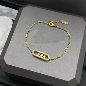 Изысканный мужской браслет Messikas, дизайнерские ювелирные изделия, женские модные браслеты с подвесками, мужские классические украшения для женщин, роскошные браслеты со стразами, подарок на день рождения zh166 E4