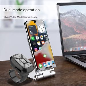 Bluetooth-Smart-Ring-Handy, kabellose Foto-Fingerspitzen-Fernbedienung, kurzes Video wie das neuartige Page-Turn-Selfie-Gerätesteuerung für Apple Android Huawei Xiaomi
