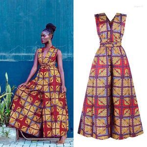 Etnik Giyim Afrika Elbise Stilleri Kadınlar İçin Kitenge Tasarımları