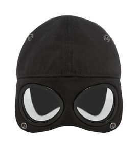 İki Gözlük CP Company Caps Açık Goggle Snapbacks Erkekler CP Beyzbol Kapakları Siyah Mavi Ordu Green7716910