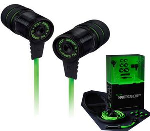 V2 Razer Hammerhead Pro kulaklık kulak kulaklık ile mikrofon perakende kutusu metal cf oyun kulaklığı tüm telefonlar için evrensel PC2671349