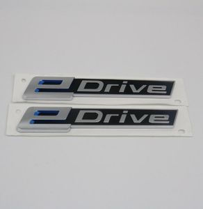 edrive araba tarafı çamurluk çıkartması arka kuyruk harf rozeti BMW için 7 x1 x3 x5 i8 e sürücü 6524475