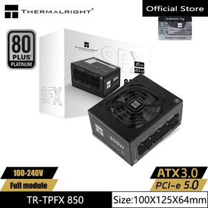 Блок питания для компьютерного корпуса Thermalright TR-TPFX850SFX платиновая медаль, полный модуль, поддержка ATX3.0/pcie5.0, 850 Вт 240307