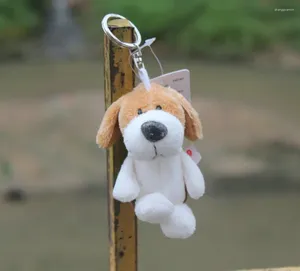 Брелки для ключей, классическая 3D модель собаки, брелок для ключей с чучелами, мягкая кукла, подарок для любовника