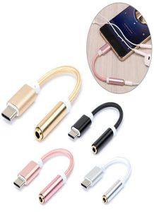 USB Tip C ila Jack 35 mm Kulaklık Tipik Adaptör Dönüştürücü Samsung S8 S9 Xiaomi Huawei Letv Leeco Le Max 2 S3 7040403