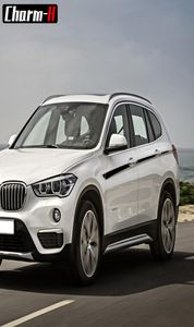 M BMW X1 F48 yan şerit grafikleri için performans vurgu çizgileri araba stil bel vinil çıkartmalar aksesuarlar6103435