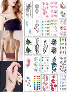 500 дизайнВременные татуировки наклейки Водонепроницаемый боди-арт Женщины и мужчины татуировки Модные татуировки наклейки Здоровье Красота Продукт BF3014372362