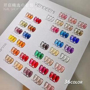 Ice Прозрачный набор гелевых лаков для ногтей Магазин Специальный защитный клей Potherapy Jelly Nude Art 15 мл 240229