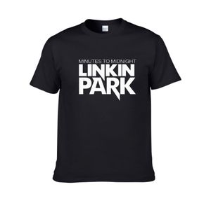 Yeni Varış Mektubu Baskı Linkin Park Tshirts Rock Müzik Marka Team Fashion T Shirt Erkekler Tops Tees Cotton5958411