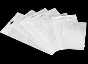 Универсальные прозрачные белые жемчужные пластиковые полиэтиленовые пакеты OPP Упаковка Застежка-молния Аксессуары для упаковки Розничные коробки из ПВХ Ручное отверстие для USB iPhon9001660