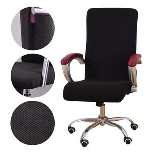 Universal Jquard Fabric Ofis Sandalyesi Kapak Bilgisayar Elastik Koltuk Slipcovers Koltuk Koltuk Sandalye Kapakları Germe Dönen Asansör 307R