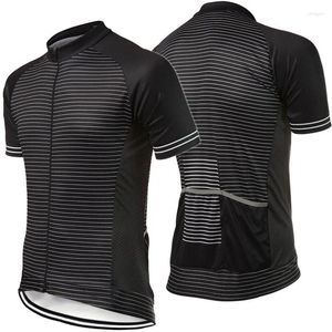 Jaquetas de corrida de manga curta camisa de estrada ciclismo roupas pretas downhill jaqueta mtb camisa bicicleta camisola viagem desgaste homens top tecido casaco barriga