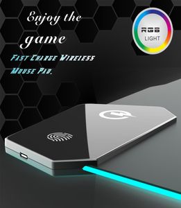 EPACKET AS1 RGB Kablosuz Fare Pad Büyük Boy RGB Aydınlık Masa Dizüstü Bilgisayar Dizüstü Bilgisayar Klavyesi Slip Elektrikli Oyun Oyun Fareleri Pads3564404