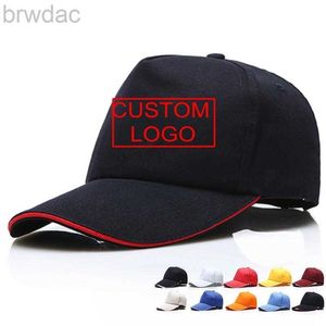 Top Kapaklar Özel Pamuk 5 Panel Düz Beyzbol Kapağı Nakış Baskı Tüm Renk Mevcut Ayarlanabilir Strapback Şapka Yetişkin Boş Güneş Vizörü LDD0311