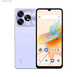 Telefoni cellulari UMIDIGI A15 smartphone 8GB + 256GB Android 13 Unisoc T606 8-core 60MP fotocamera 5000mAh 20W 6.7 FHD + schermo NFC 4G telefono Q240312