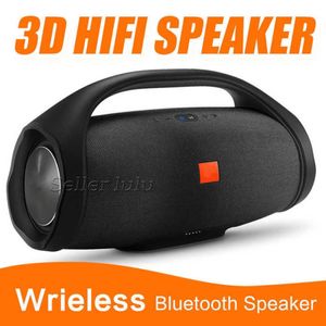 Хороший звук Бумбокс Bluetooth Динамик Stere 3D HIFI Сабвуфер Hands Открытый портативный стерео сабвуфер с розничной коробкой54314129189046