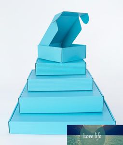 10 шт., синяя подарочная коробка, праздничная вечеринка, изысканная упаковочная коробка для хранения париков, гофрированная поддержка, индивидуальный размер и логотип1609632