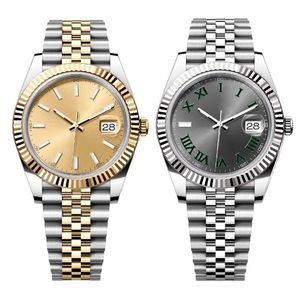 Luxuriöse Herren-Uhren mit automatischem mechanischem Uhrwerk, 36/41 mm, komplett aus Edelstahl, leuchtend, wasserdicht, Damenuhr, hochwertige klassische Armbanduhren im Paar-Stil