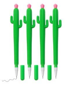 Гелевая ручка с мультяшным кактусом, силиконовая, милая, с индивидуальным логотипом, канцелярские товары, рекламный подарок2513210