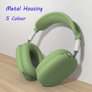 Metal Muhafaza Airpods Maks Kulaklıklar Kulaklık Aksesuarları Renkli TPU Silikon Su geçirmez Su Geçirmez Koruyucu Kılıf Airpod Metalik Alaşımlı Kulak Kulak Kulaklık Kapağı