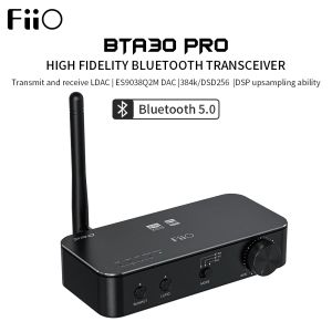 Alto-falantes FiiO BTA30 PRO HiFi Wireless Bluetooth 5.0 LDAC Long Range 30M Transmissor Receptor para PC / TV / Alto-falante / Fone de ouvido