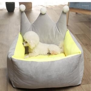 Удобный диван для собак, кошачье гнездо, съемная кровать для домашних животных, легко чистящаяся будка для собак, питомник, подушка для сна принцессы, подушка для сна для щенков, корзина для плюшевого щенка1271E