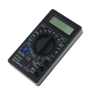 Toptan DT832 Dijital Multimetre Test Cihazı LCD Mini Multimetre AC DC Voltmetre Ammetre Ohm Metre Otomatik Polarite Ekranı